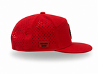 The Engine Rough Red Performance Hat | Durable Training Snapback – Suffer More