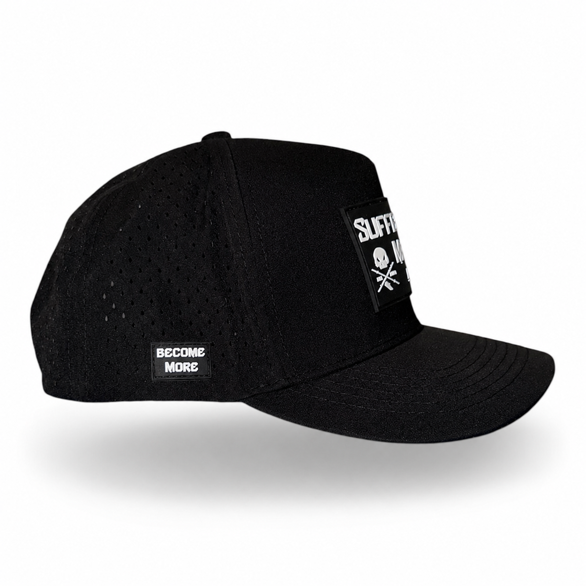 The Origin O.G. Performance Hat Black | Structured Training Snapback – Suffer More