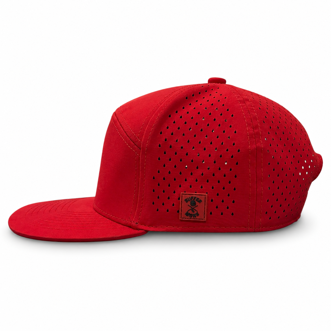 The Engine Rough Red Performance Hat | Durable Training Snapback – Suffer More