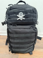 Suffer More Skull Velcro Patch (2.5” x 2.5”)
