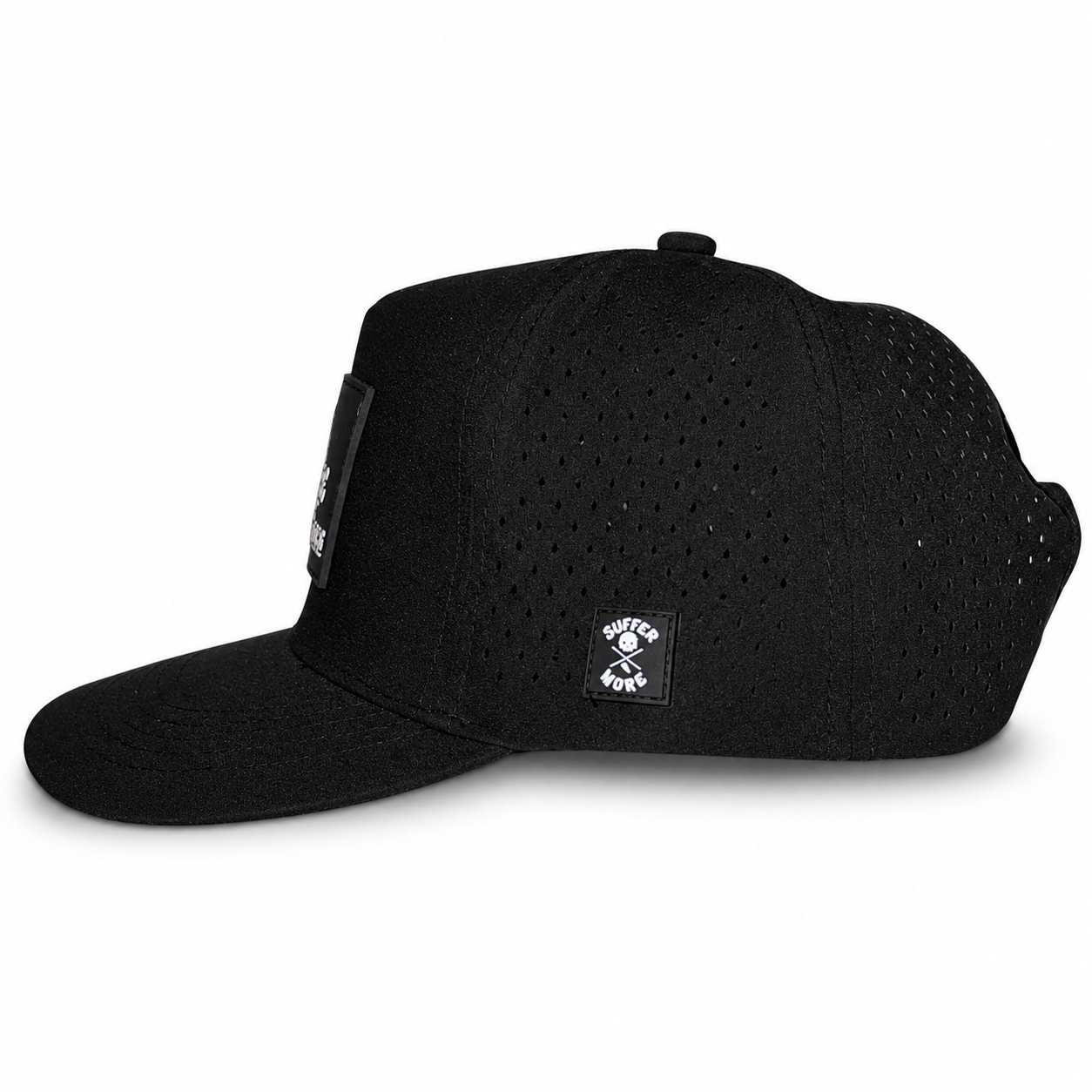 The Origin O.G. Performance Hat Black | Structured Training Snapback – Suffer More