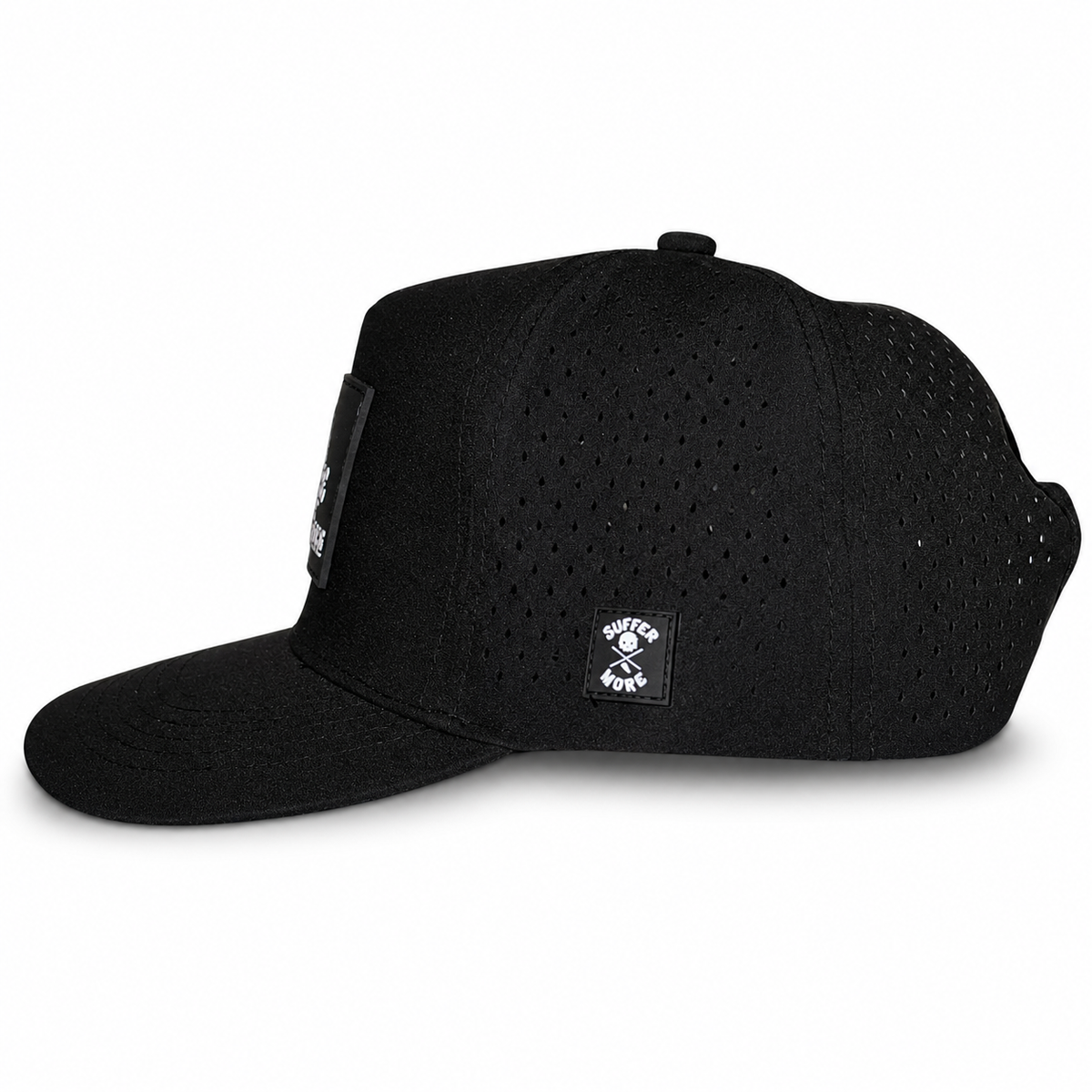The Origin O.G. Performance Hat Black | Structured Training Snapback – Suffer More