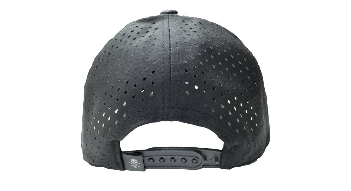 The Pace Black Performance Running Hat | Lightweight Athletic Hat