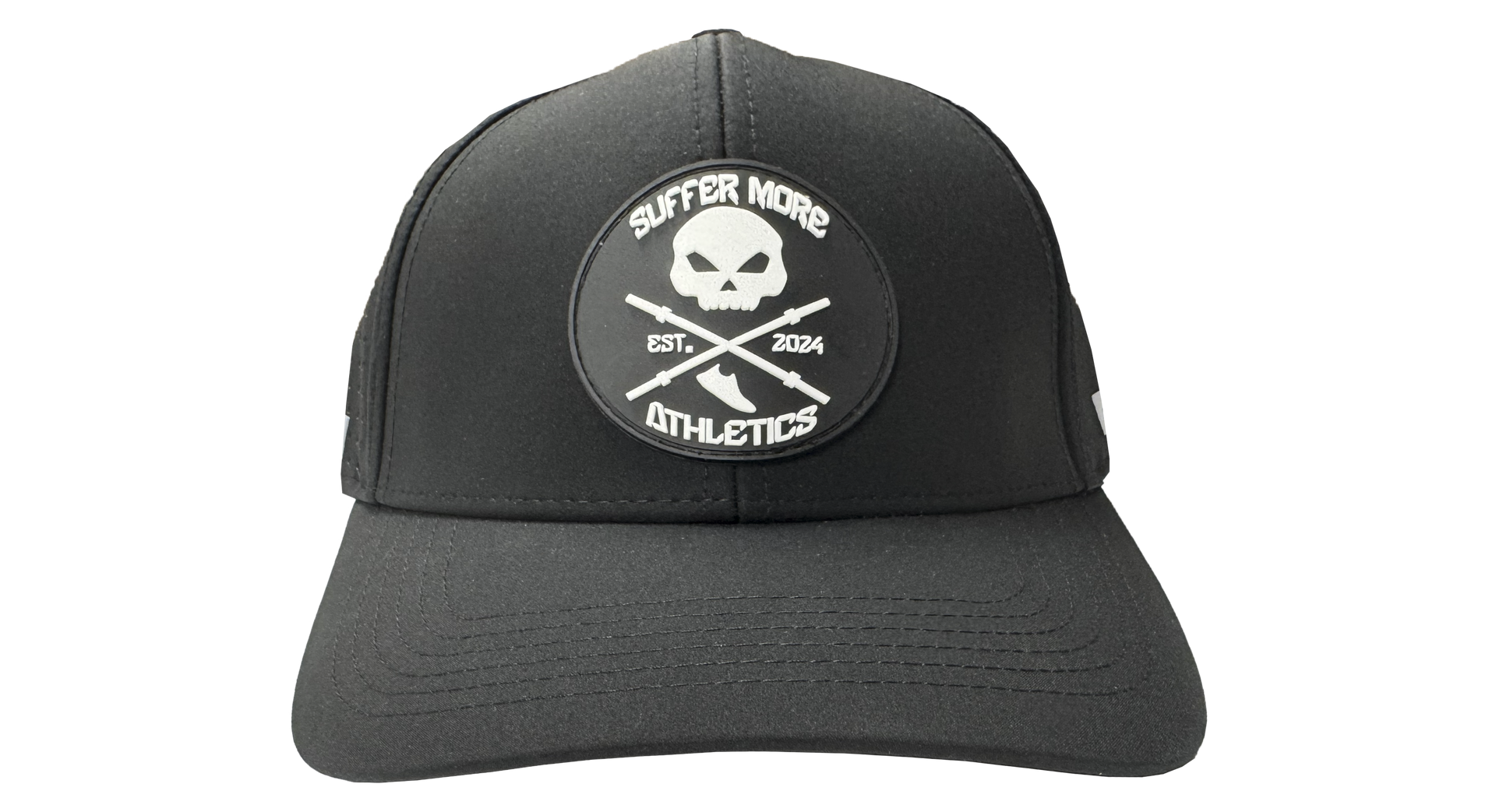 The Pace Black Performance Running Hat | Lightweight Athletic Hat