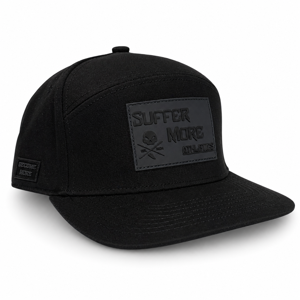 The Engine Blackout Performance Hat | Durable Training Snapback – Suffer More