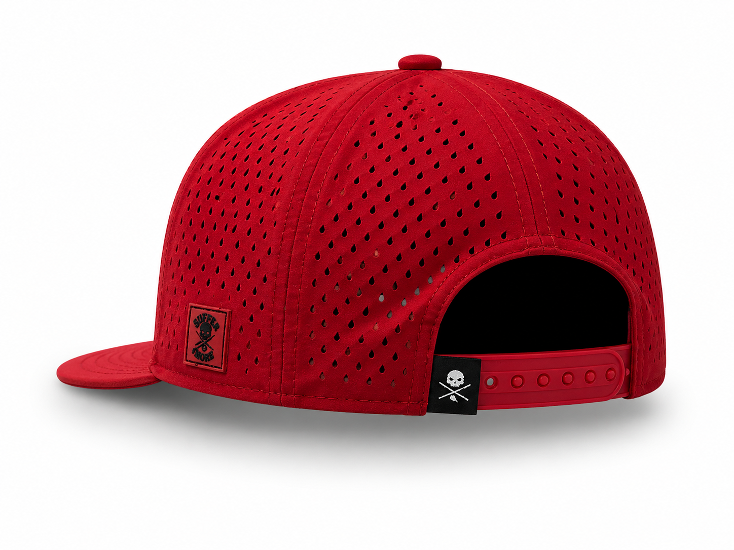The Engine Rough Red Performance Hat | Durable Training Snapback – Suffer More