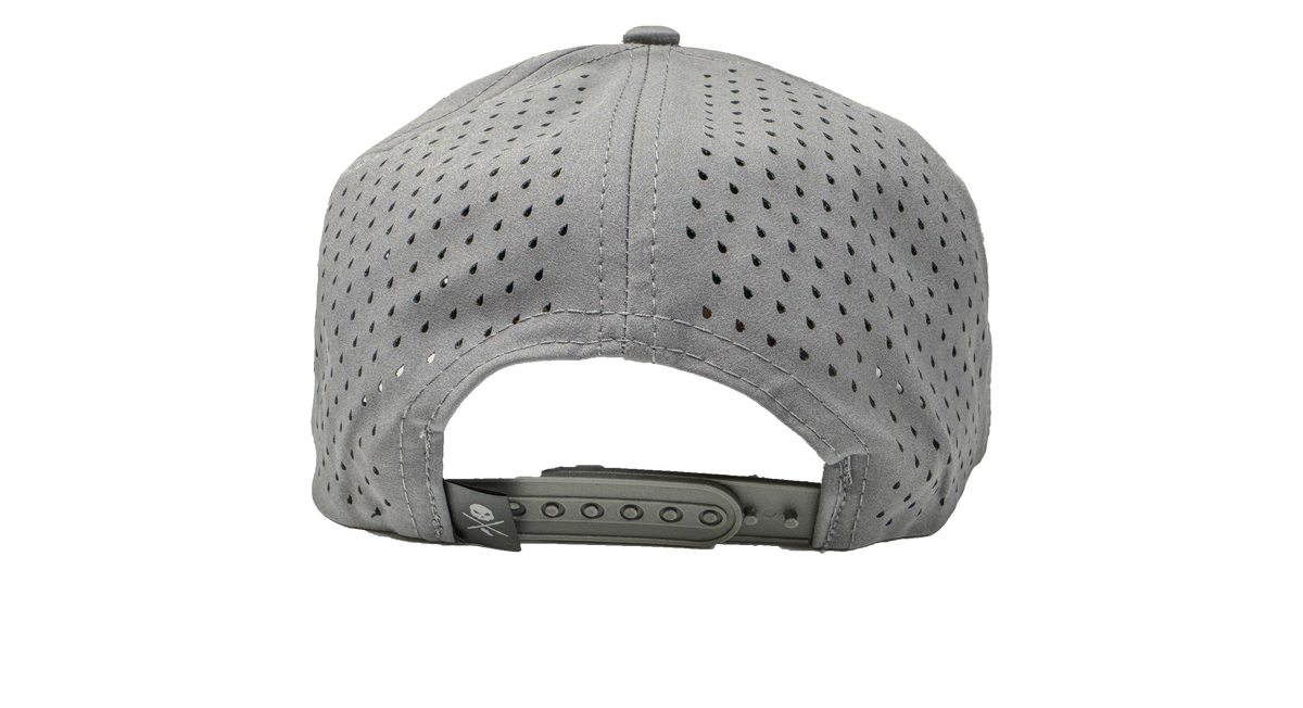 The Origin O.G. Performance Hat Grey/Red | Structured Training Snapback – Suffer More