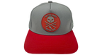 The Origin O.G. Performance Hat Grey/Red | Structured Training Snapback – Suffer More
