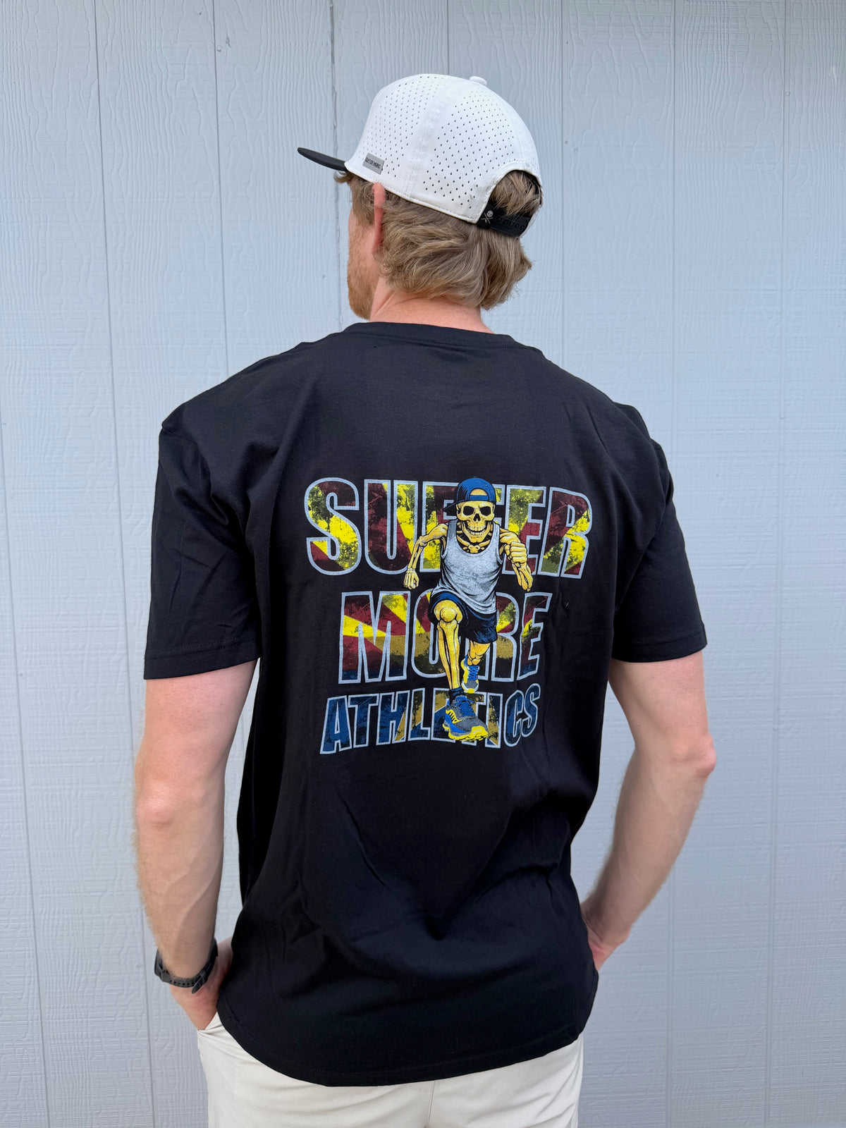 AZ Runner Tee | Arizona Performance Graphic T-Shirt – Suffer More Athletics