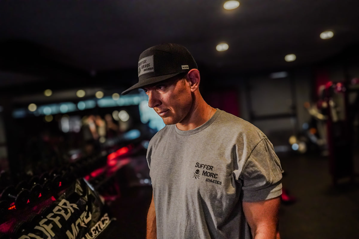 The Engine Blackout Performance Hat | Durable Training Snapback – Suffer More