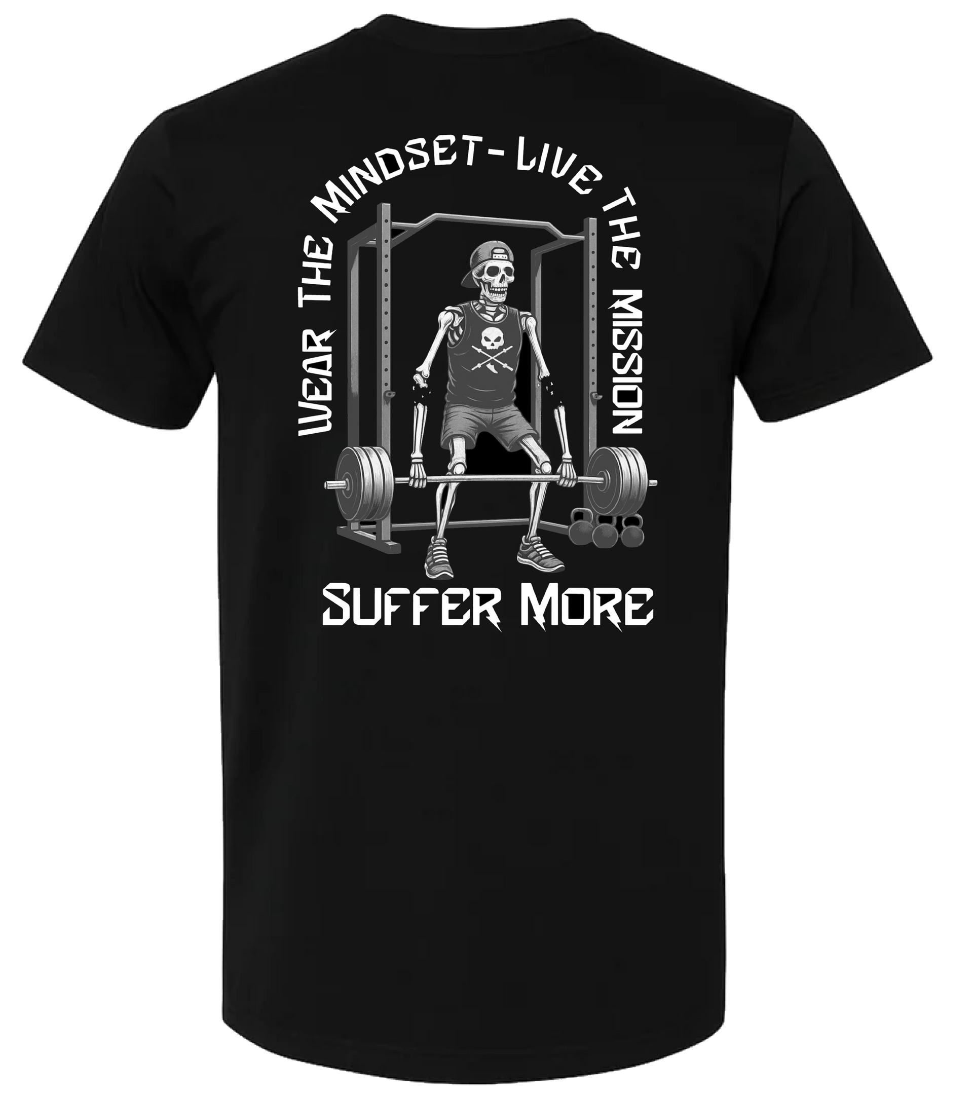 Dead Lift Tee | Athletic Fit Strength Training Graphic T-Shirt – Suffer More