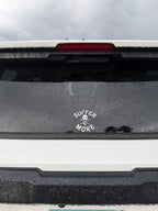 Sticker: Suffer More Athletics Transfer Sticker – Skull & Bars Logo