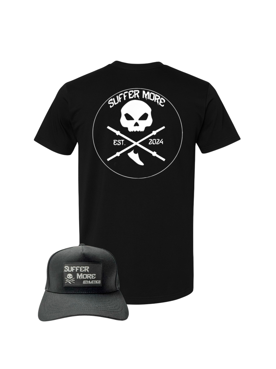 Suffer Standard Tee + OG Origin Black Performance Hat Bundle